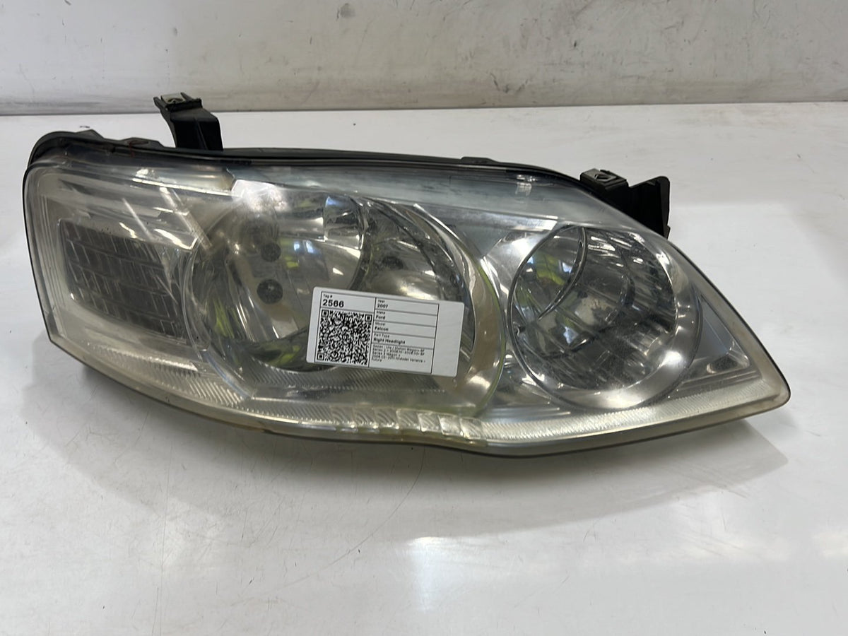 2007 Ford Falcon BF - Right Headlight