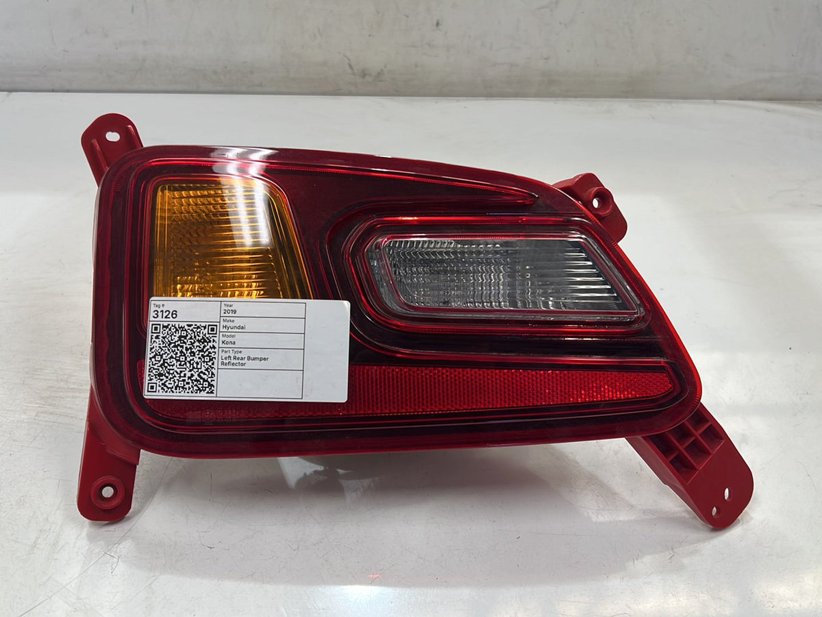 2019 Hyundai Kona OS Station Wagon Left Rear Bumper Reflector