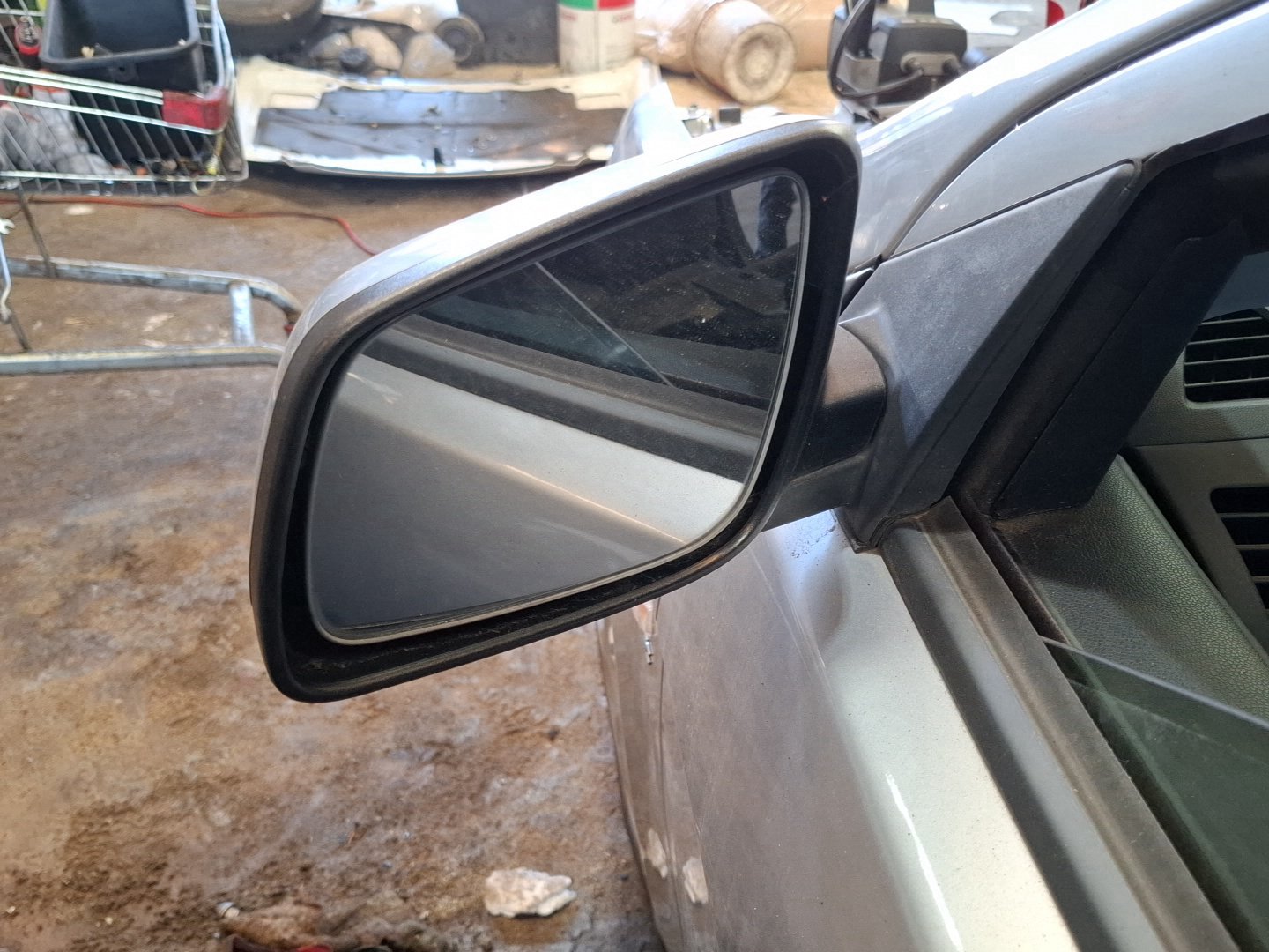 Jul 2007 to Jun 2014- Mitsubishi Lancer CJ- Left Door Mirror- Manual Fold, Non-Indicator