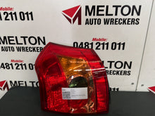 Apr 2004 to Jun 2007- Toyota Corolla ZZE122 Hatchback Built in Japan VIN JTD- Left Taillight- Lens# 13-87