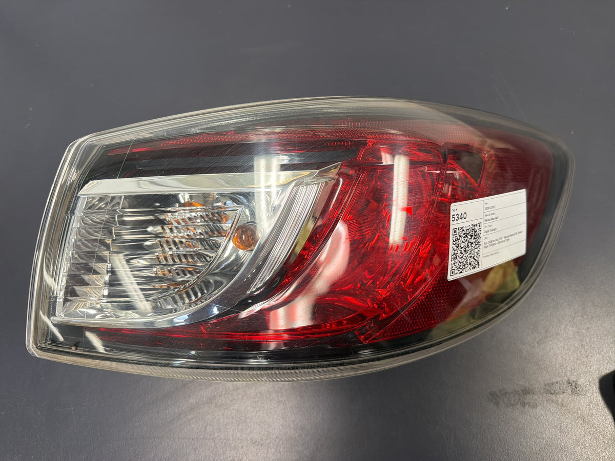 Apr 2009 to Oct 2013 - Mazda Mazda3 BL Sedan - Right Taillight - Standard Type