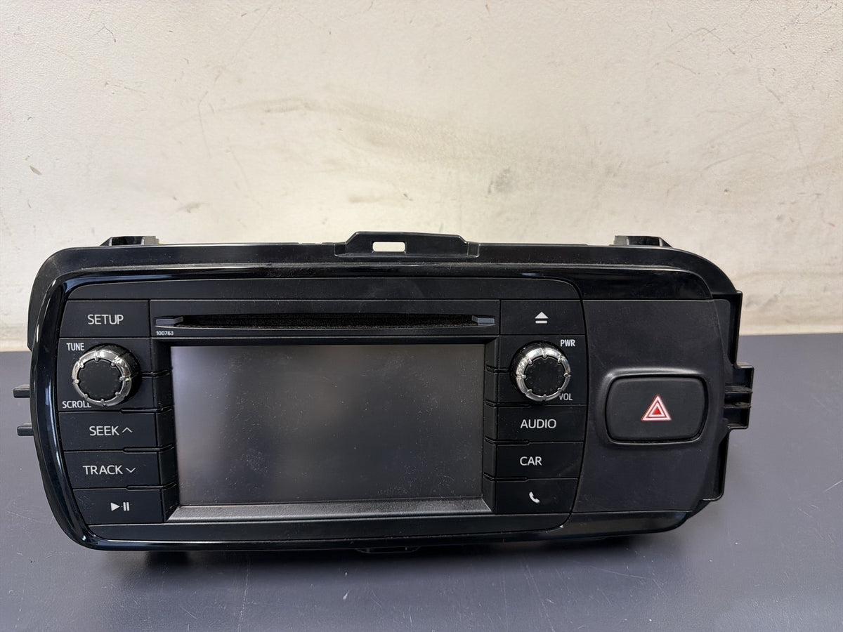 2017 Toyota Yaris P130 Hatchback Stereo Head Unit