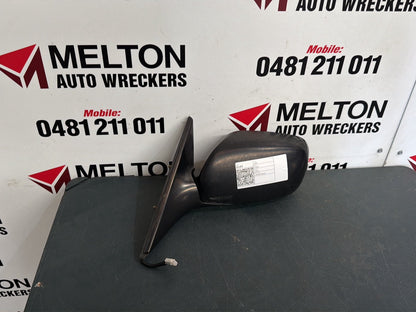 Aug 2002 to May 2006- Toyota Camry- Left Door Mirror- Black, Sk36