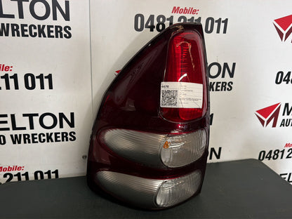 Feb 2003 to Oct 2009 - Toyota Land Cruiser Prado 120 Series - Left Taillight - Body Mounted