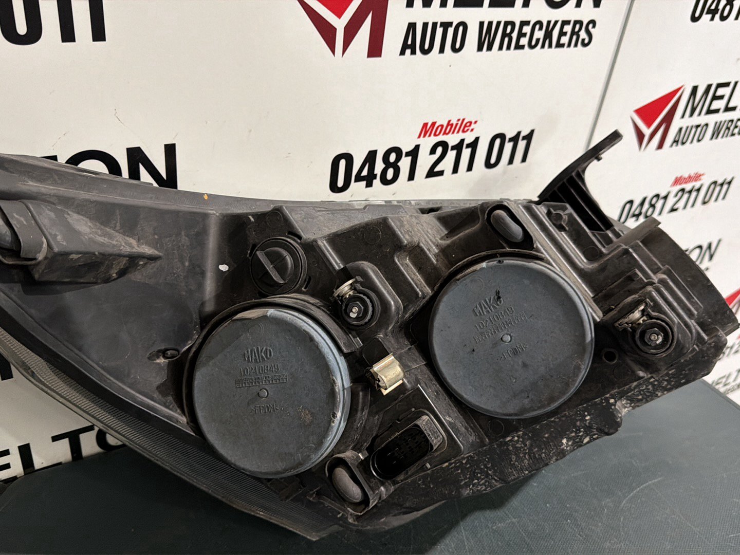 Jan 2018 to Aug 2023- Ford Transit Custom VN- Left Headlight- Halogen Type