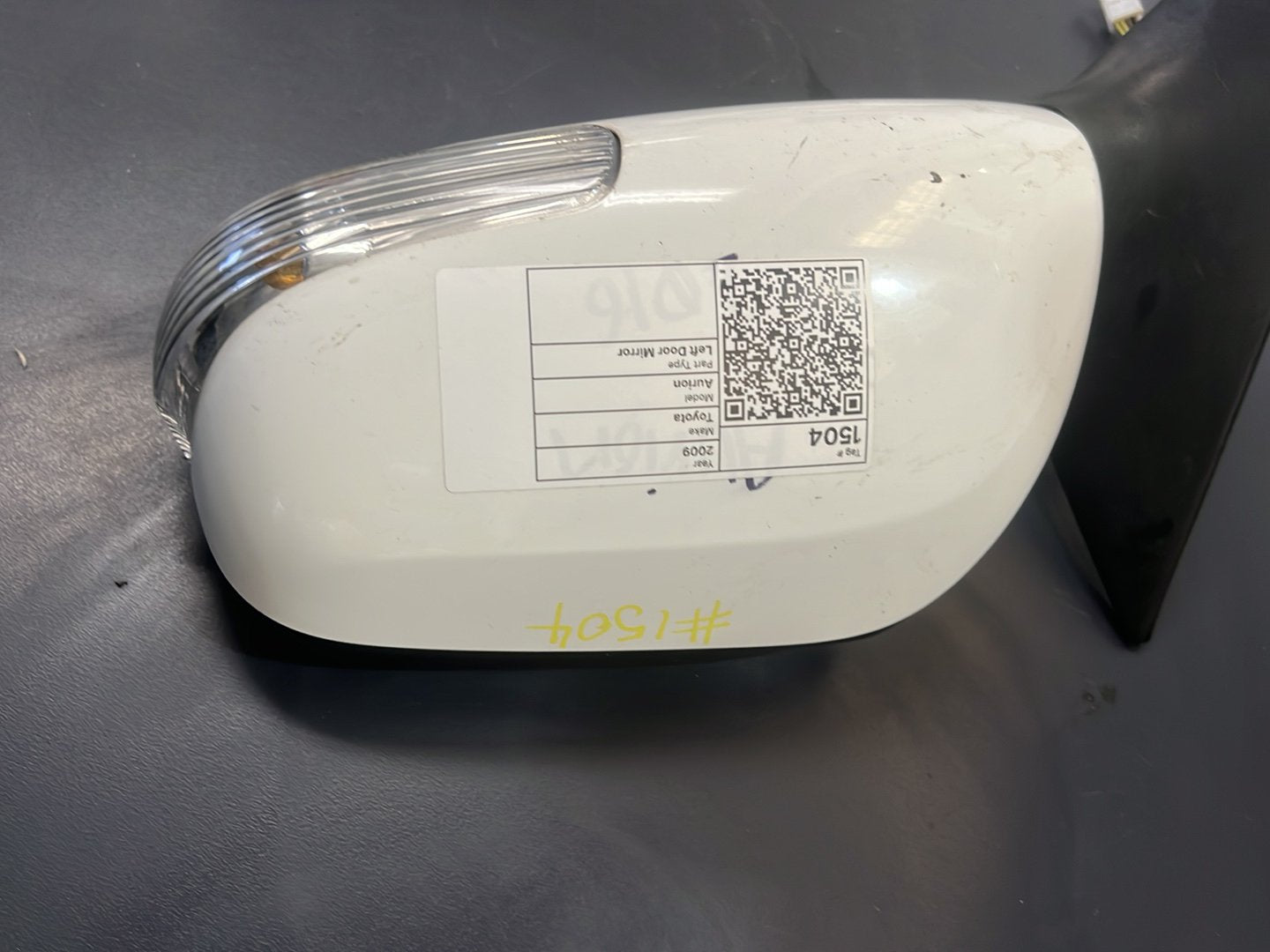Oct 2006 to Mar 2012 - Toyota Aurion GSV40R - Left Door Mirror - Standard Type