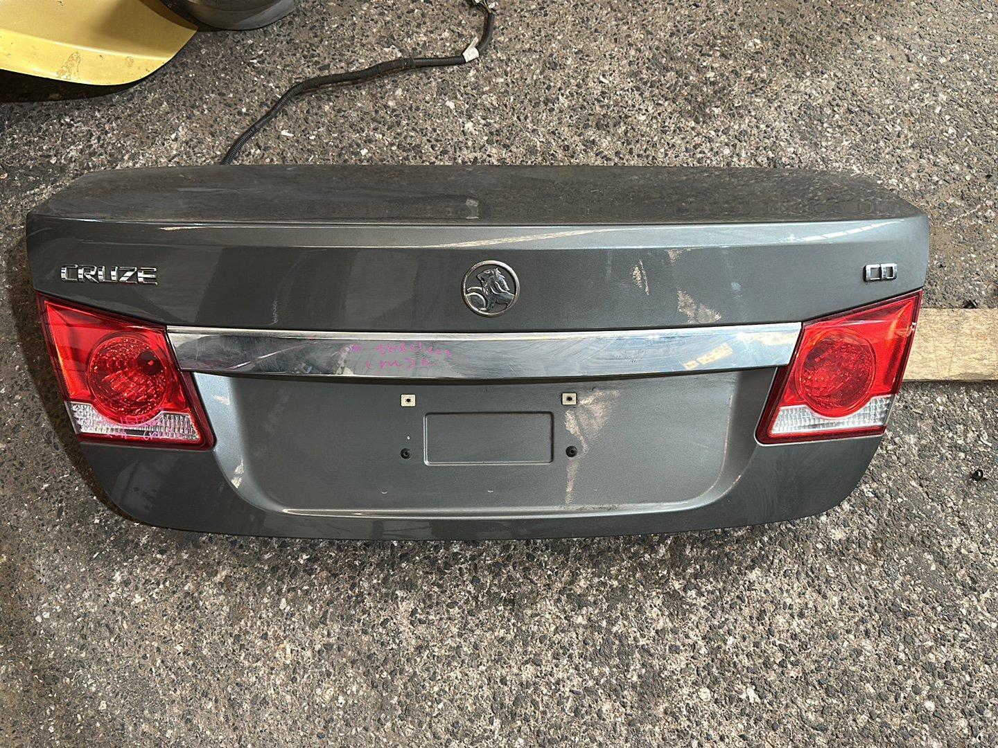 2011 Holden Cruze Sedan Bootlid