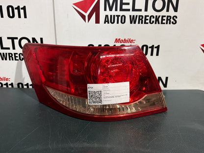 Oct 2006 to Aug 2009 - Toyota Aurion Sportivo SX6 Sportivo ZR6 GSV40R - Left Taillight