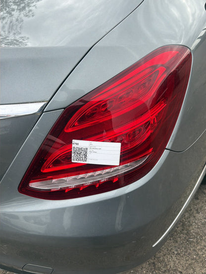 2014 Mercedes-Benz C250 C-Class W205 Sedan Right Taillight