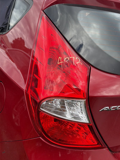 May 2011 to Dec 2019- Hyundai Accent RB Hatchback- Left Taillight