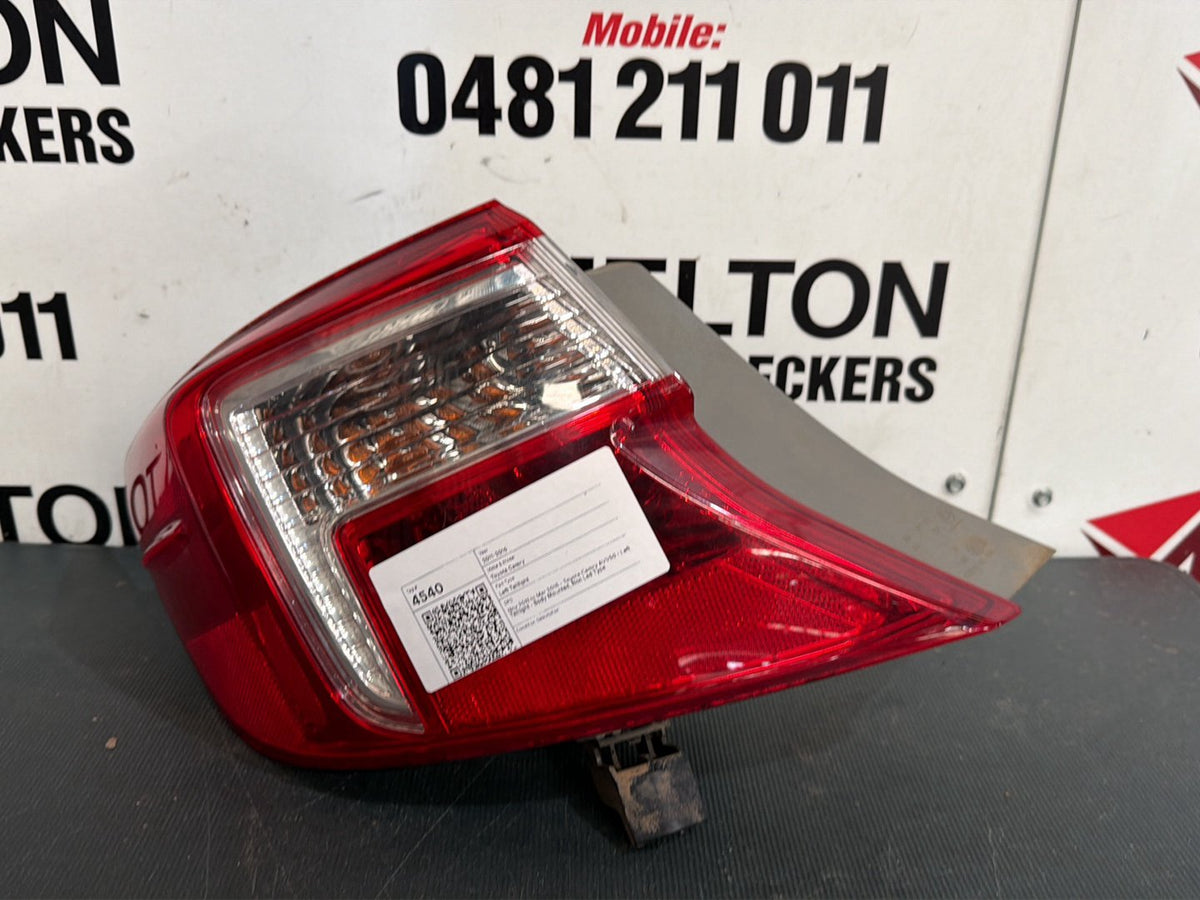 2011- 2015 Toyota Camry AVV50- Left Taillight- Body Mounted, Non Led Type