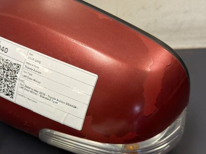 Oct 2006 to Mar 2012 - Toyota Aurion GSV40R - Left Door Mirror - Standard Type