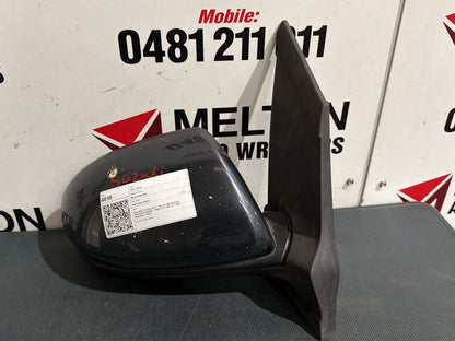 Sep 2007 to Sep 2014- Mazda Mazda2 DE Hatchback Sedan- Right Door Mirror- Non-Indicator, 3 Wire