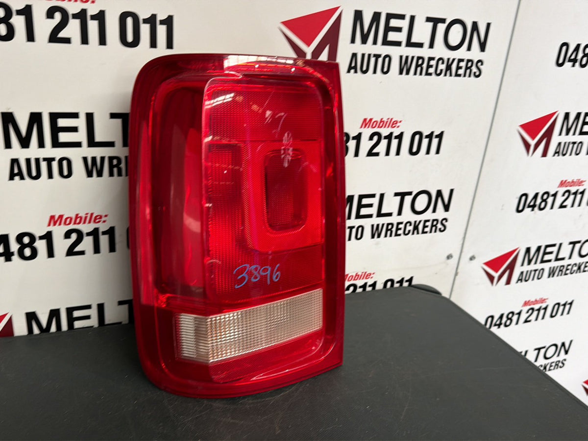 Oct 2010 to Sep 2022- Volkswagen Amarok 2H- Left Taillight- Body Mounted, Non Tinted Type