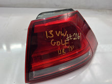 Right Taillight, 2013, Volkswagen, Golf