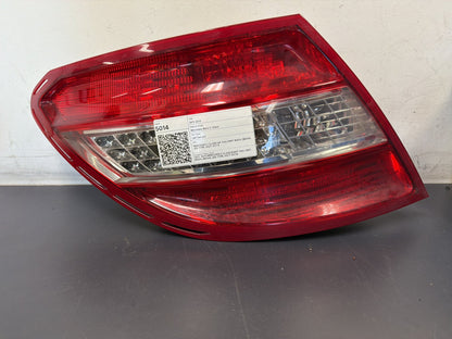 MERCEDES C CLASS left TAILLIGHT W204, SEDAN, LED TYPE, 03/11-07/14