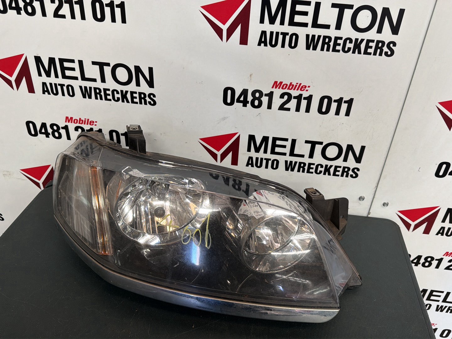 May 2009 to Apr 2011- Ford Territory SY MkII TX- Right Headlight- Black Insert Type