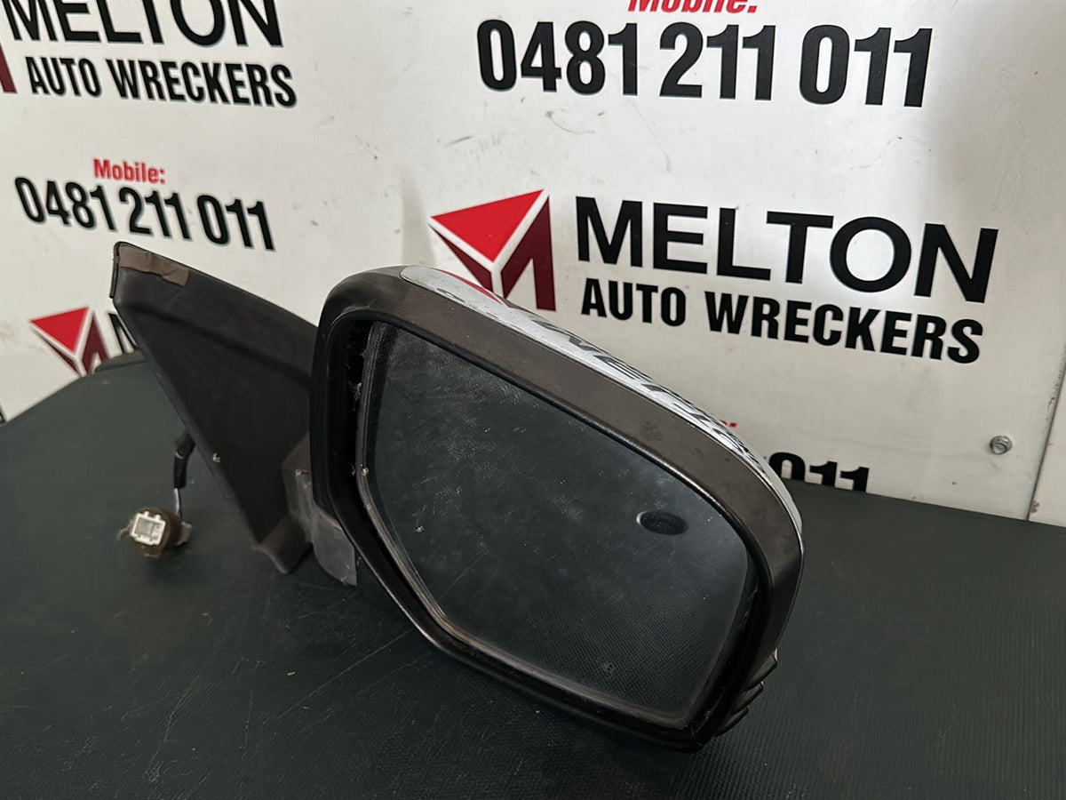 Jul 2006 to Apr 2015- Mitsubishi Triton ML MN- Right Door Mirror- Power Adjust, Non-Indicator, Chrome