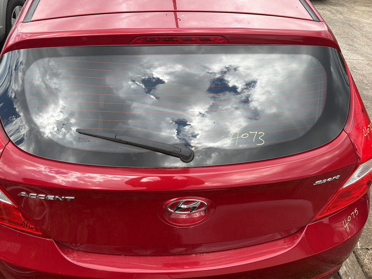 May 2011 to Dec 2019- Hyundai Accent RB- Tailgate- Non Spoiler, W/ Keyless Entry Type