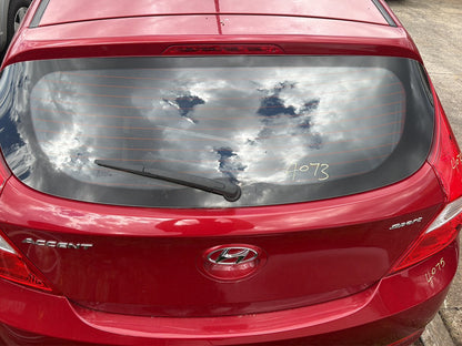 May 2011 to Dec 2019- Hyundai Accent RB- Tailgate- Non Spoiler, W/ Keyless Entry Type