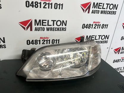 May 2009 to Apr 2011- Ford Territory SY MkII TS Ghia Ghia Turbo- Right Headlight- Chrome Insert Type
