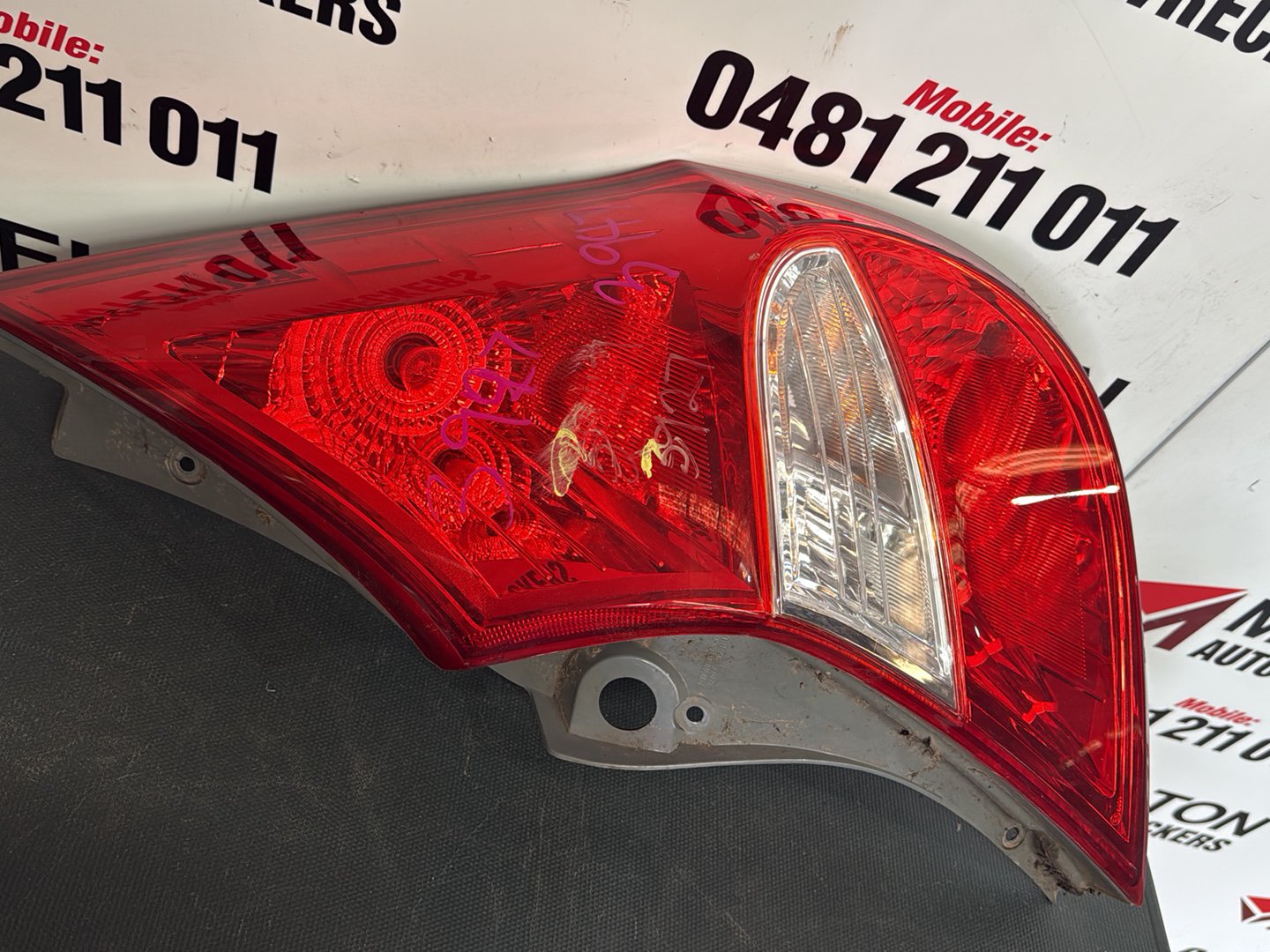 May 2011 to Dec 2019- Hyundai Accent RB Hatchback- Right Taillight