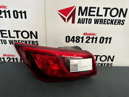 2015-2023 Mazda CX-3 DK Left Taillight Halogen Body Mounted OEM