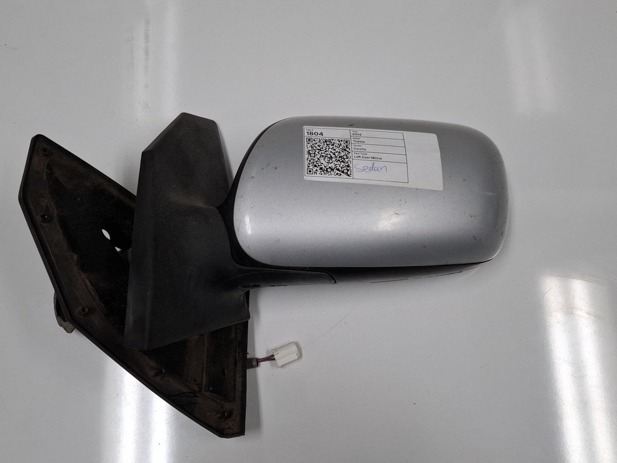 2004 Toyota Corolla Sedan Left Door Mirror