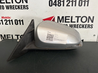 Nov 2011 to Mar 2015- Toyota Camry Altise Atara R Atara S Atara SX Hybrid H RZ ASV50 AVV50- Left Door Mirror- Non-Blind Spot Monitor