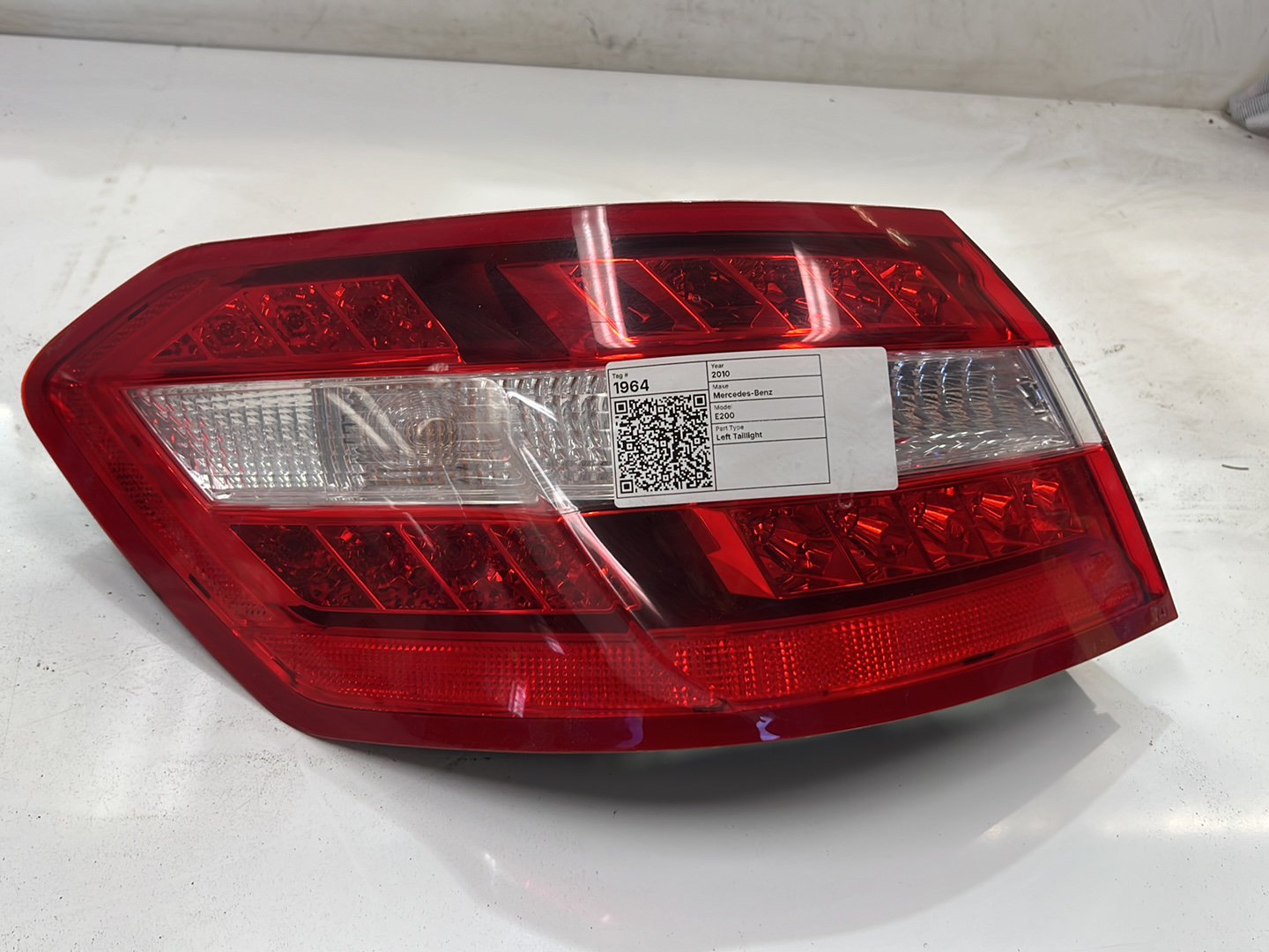 Left Taillight, 2010, Mercedes-Benz, E200