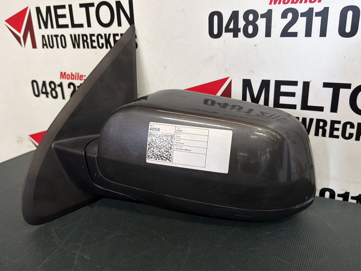 May 2004 to Apr 2011- Ford Territory SX SY SY MkII TX- Left Door Mirror- Non-Temp Sensor