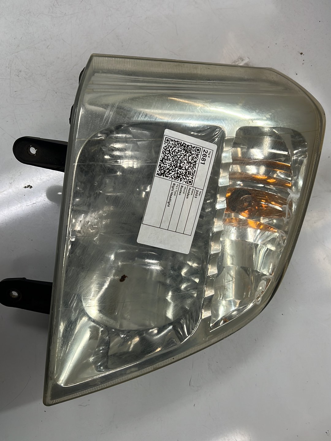 2003 Holden Rodeo - Right Headlight