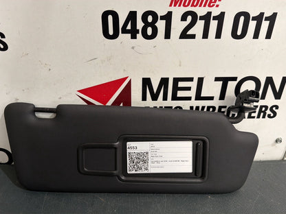 Feb 2008 to Jan 2016- Audi A4 B8 8K- Right Sun Visor- Grey