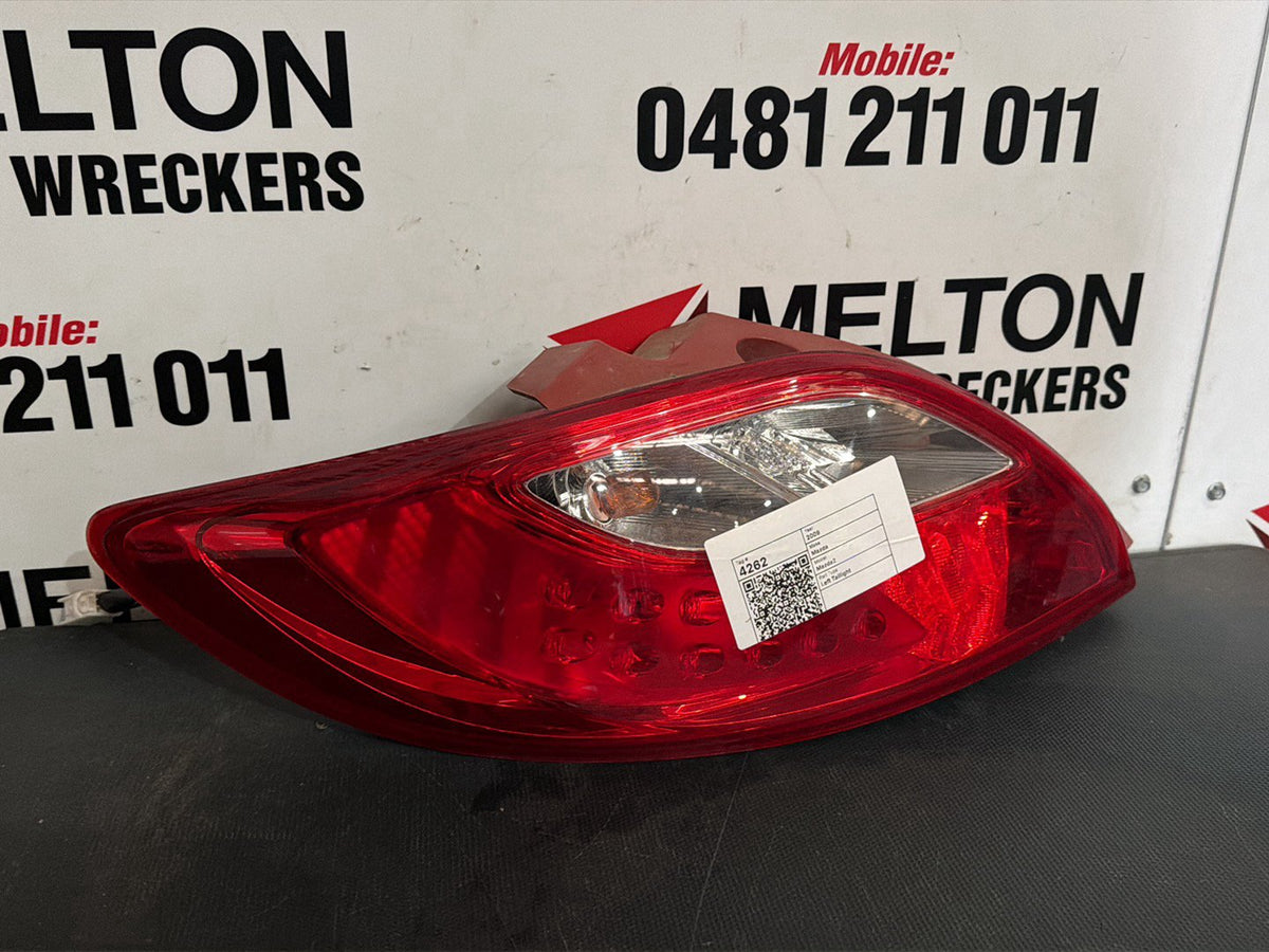 Sep 2007 to Sep 2014- Mazda Mazda2 DE Hatchback- Left Taillight