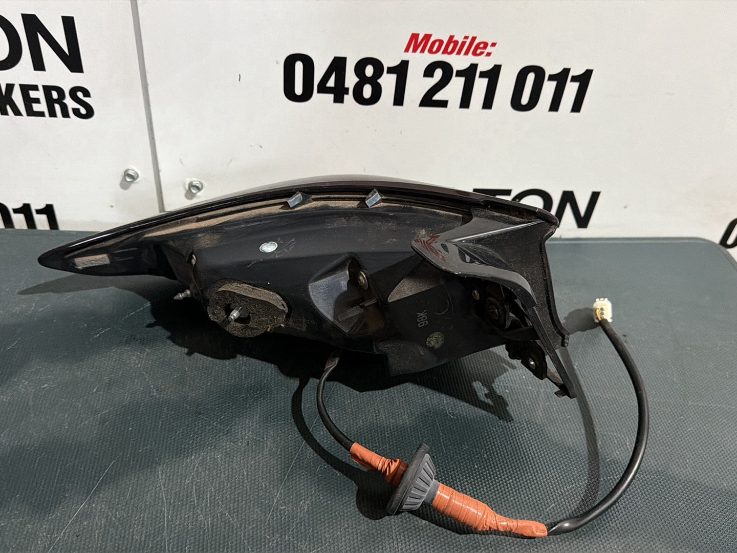 Mar 2019 to Sep 2021 - Mazda Mazda3 BP Pure Evolve Touring GT GTX GSX SP20 Hatchback - Right Taillight - Body Mounted, W/ Led Type