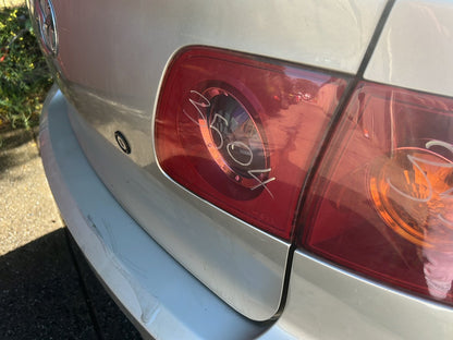 Mazda Mazda3 Sport BK Sedan Right Taillight on Bootlid/Tailgate