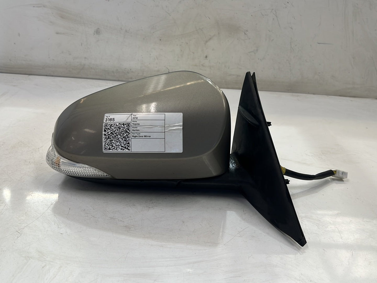 2012 Toyota Aurion V50 Right Door Mirror