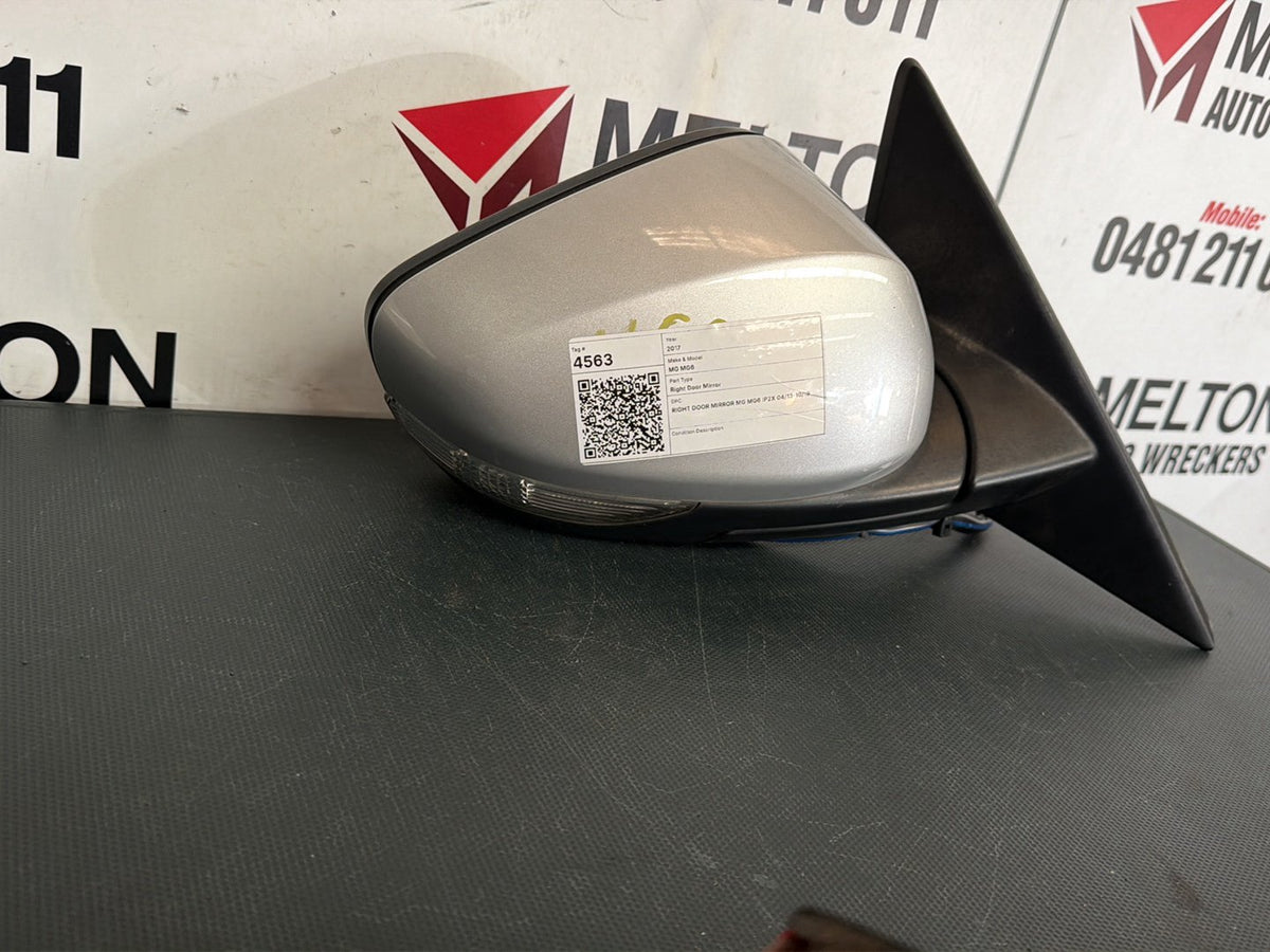 2013- 2019 MG MG6 RIGHT DOOR MIRROR MG MG6 IP2X 04/13-10/19