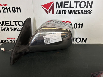 Feb 2003 to Oct 2009 - Toyota Land Cruiser Prado 120 Series - Left Door Mirror - Chrome