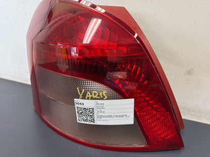Oct 2005 to Aug 2008 - Toyota Yaris NCP9# Hatchback Australia Only - Left Taillight - Lens# 52-143