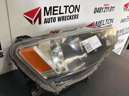 Jul 2007 to Oct 2015- Mitsubishi Lancer CJ- Right Headlight- Halogen Type