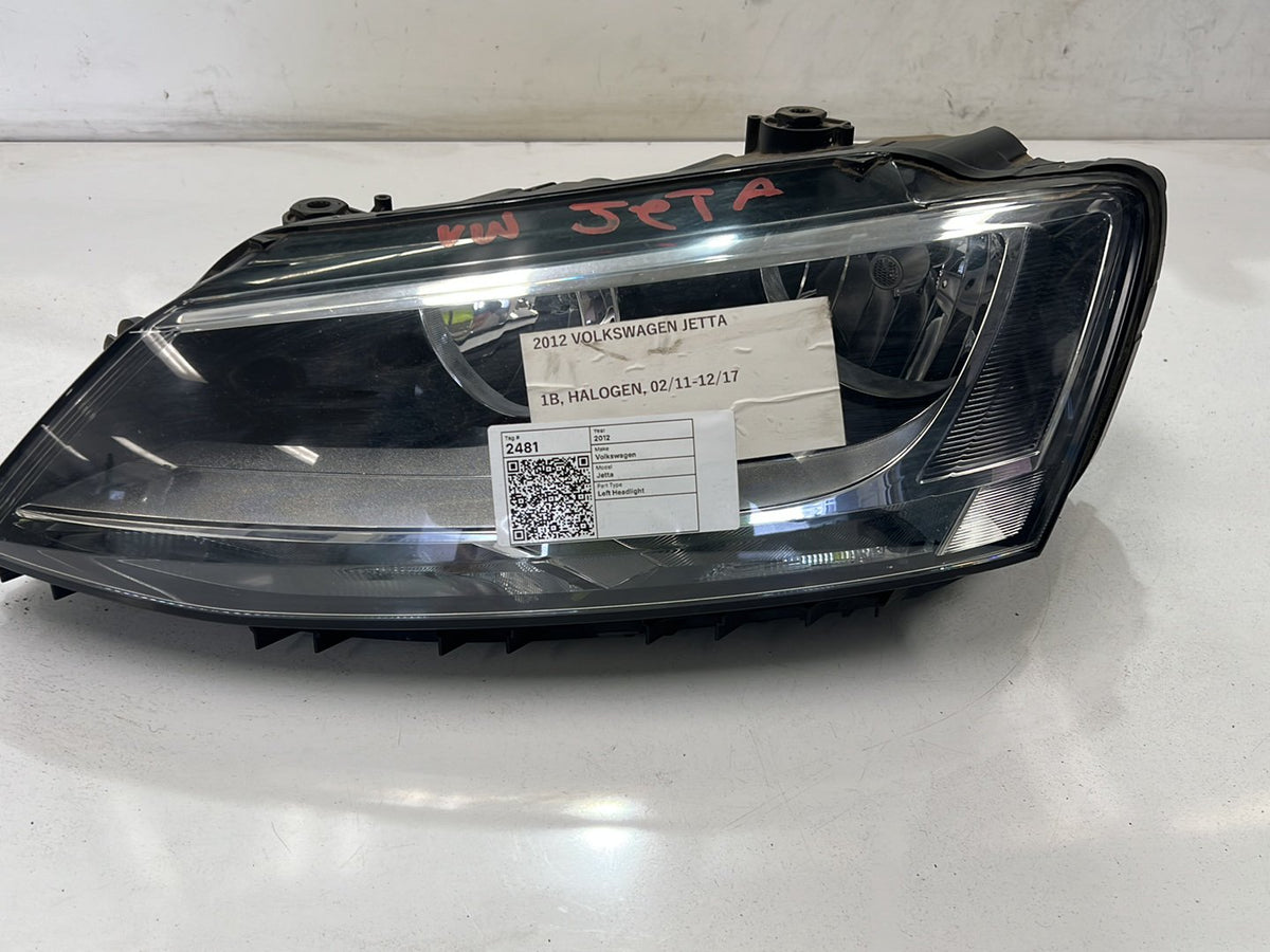 2012 Volkswagen Jetta - Left Headlight