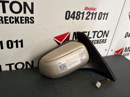 Sep 1998 to Dec 2003- Mazda 323 BJ Sedan Hatchback- Right Door Mirror- Power Adjust