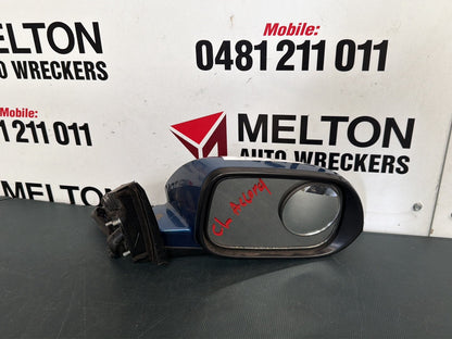 Jun 2003 to Mar 2008- Honda Accord 7th Gen Euro VIN JHMCL95/JHMCL96- Right Door Mirror- Cl