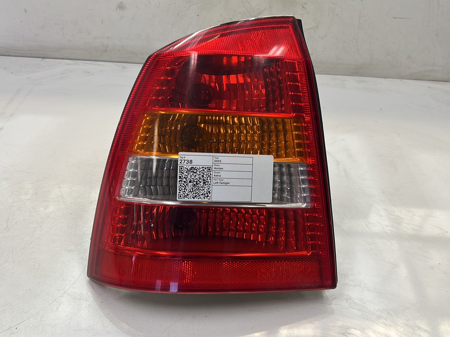 2002 Holden Astra TS - Left Taillight