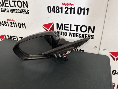 Oct 2013 to Oct 2015- Kia Optima TF- Left Door Mirror- Power Fold, Non-Blind Spot Monitor, Rectangle Plug, 8 Pin