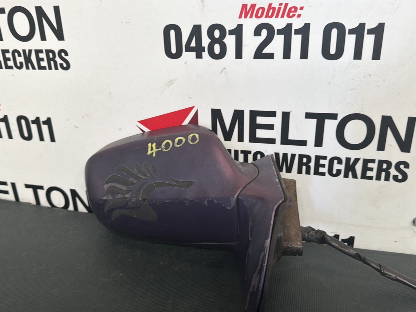 Nov 1999 to Oct 2005- Toyota Celica ZZT231- Right Door Mirror- Colour Coded