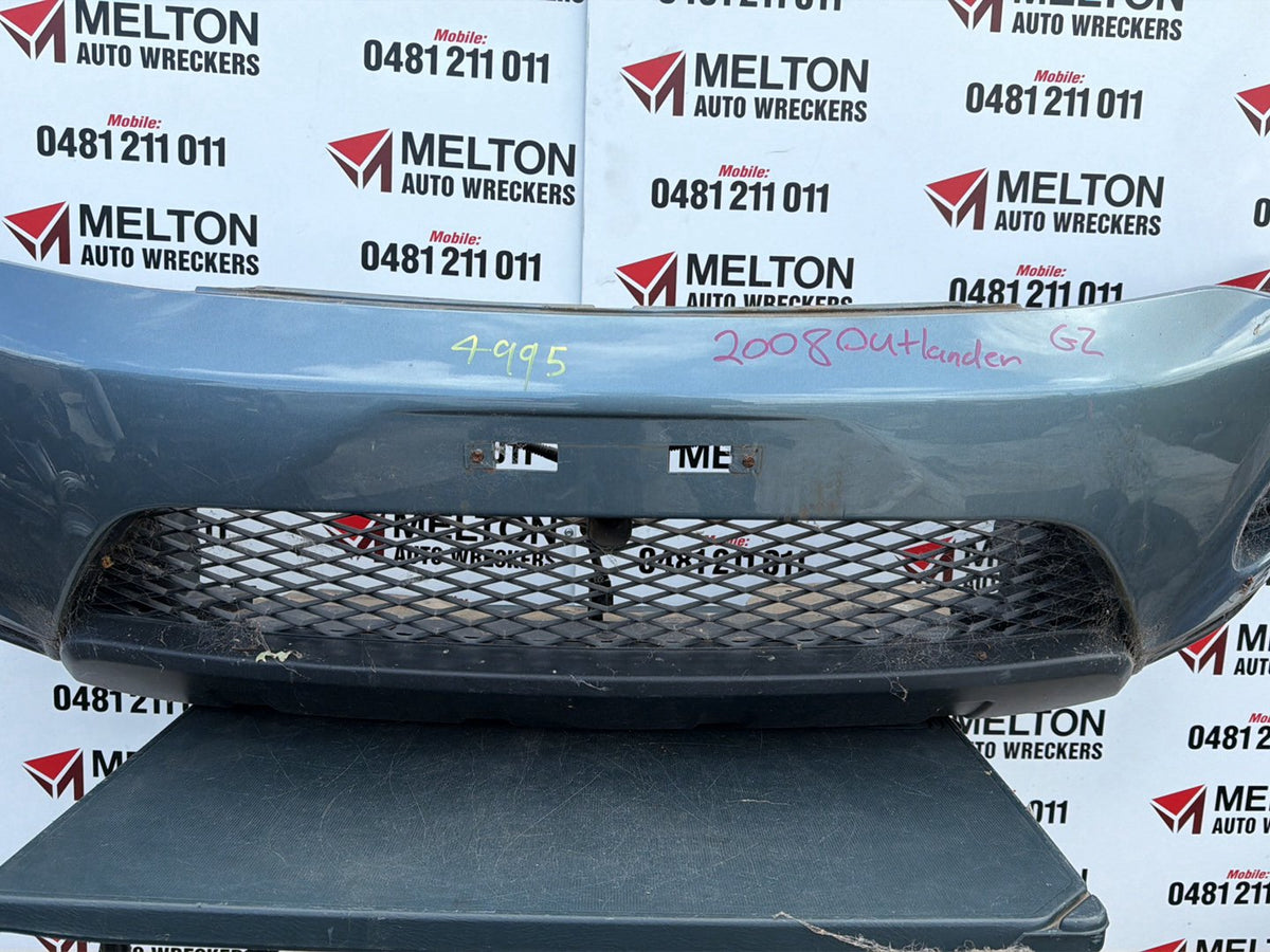Nov 2006 to Sep 2009 - Mitsubishi Outlander ZG VR - Front Bumper Bar - W/ Foglamp, Non H/Lamp Washer Type