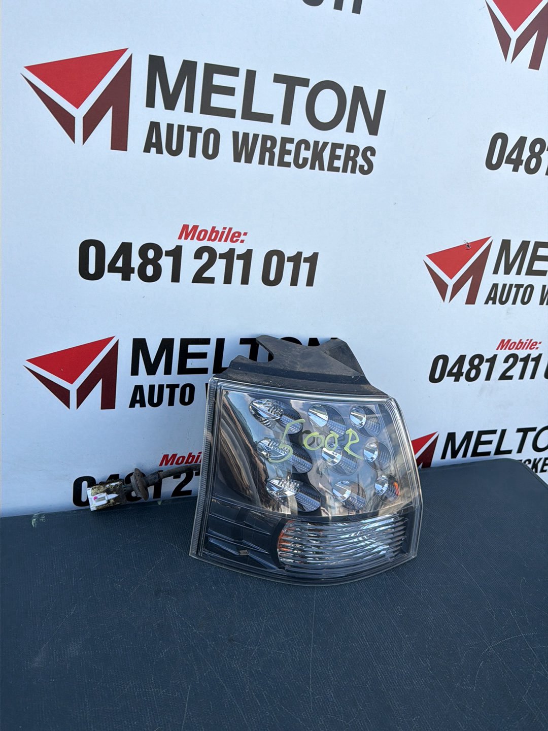 Nov 2006 to Oct 2012 - Mitsubishi Outlander ZG ZH - Left Taillight - Body Mounted