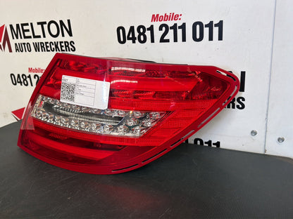 2011- 2014 MERCEDES C CLASS RIGHT TAILLIGHT W204, SEDAN, LED TYPE, 03/11-07/14